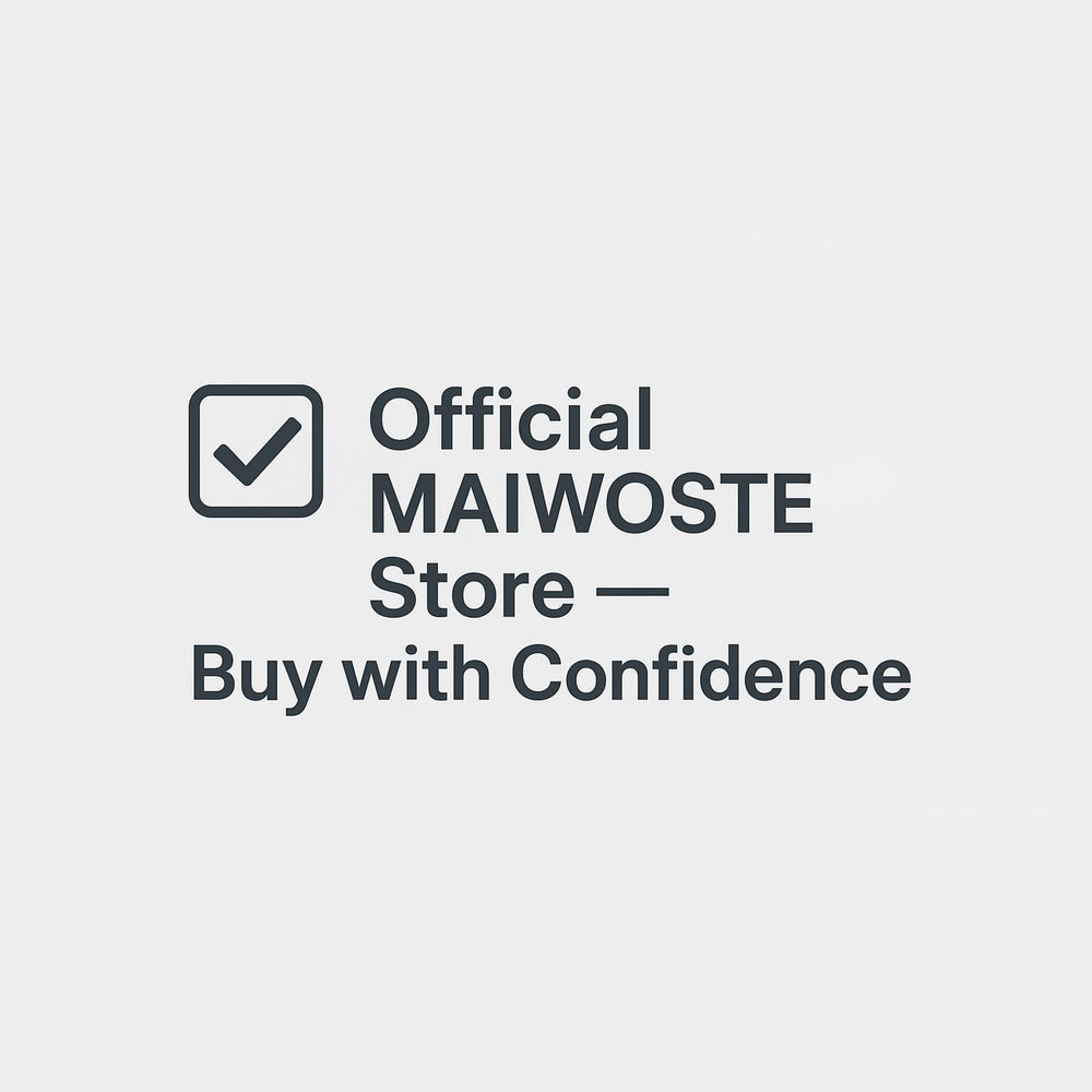 maiwoste práctico uso a mano o lavadora para larga duración.