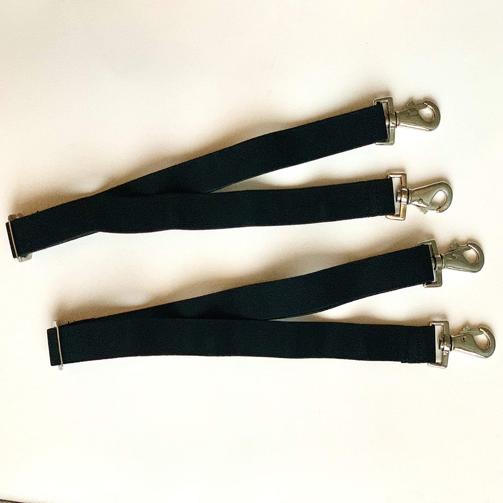 Majestic Ally par de correas elásticas para manta, lista para uso