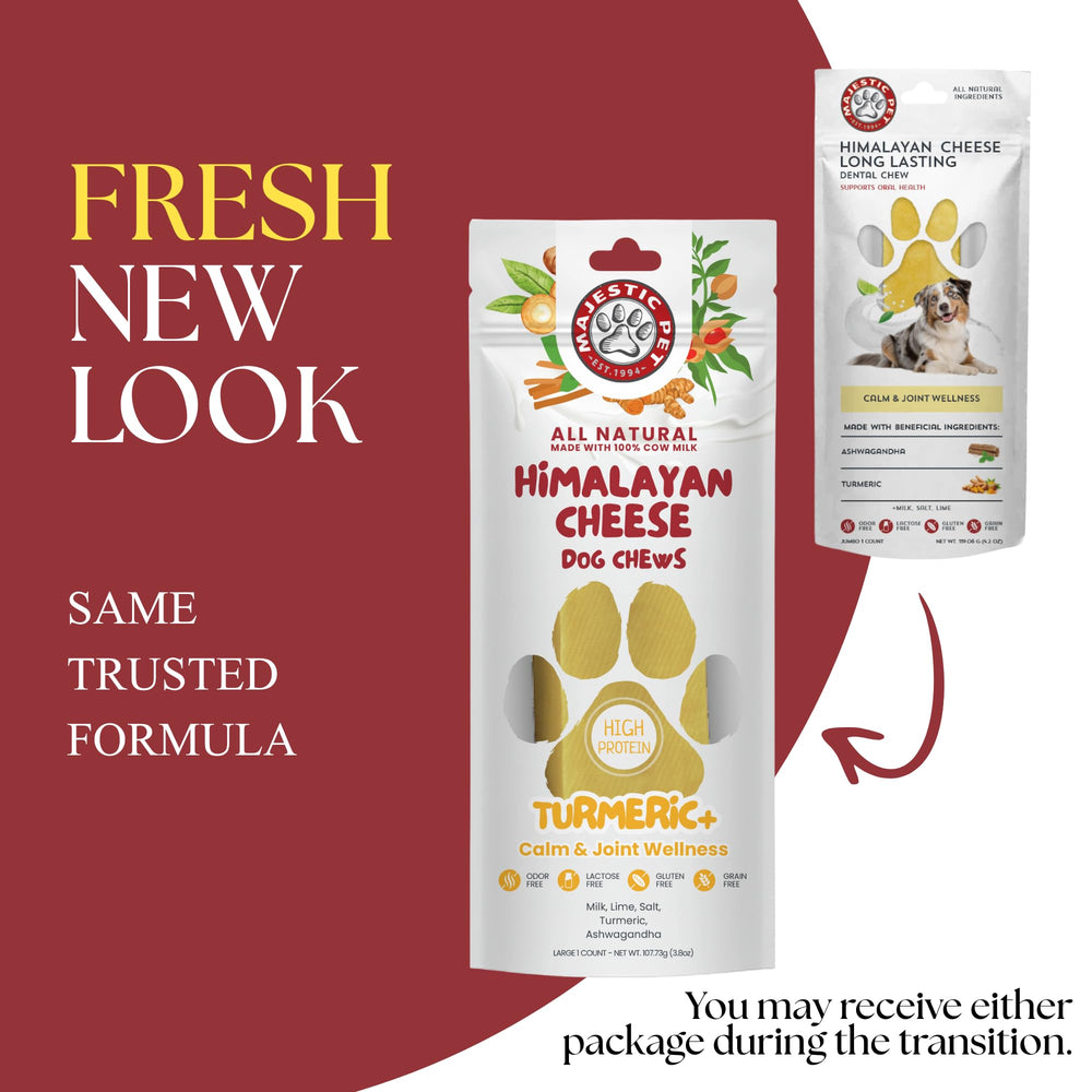 Majestic Pet Himalayan Cheese ideal para entretenimiento y entrenamiento