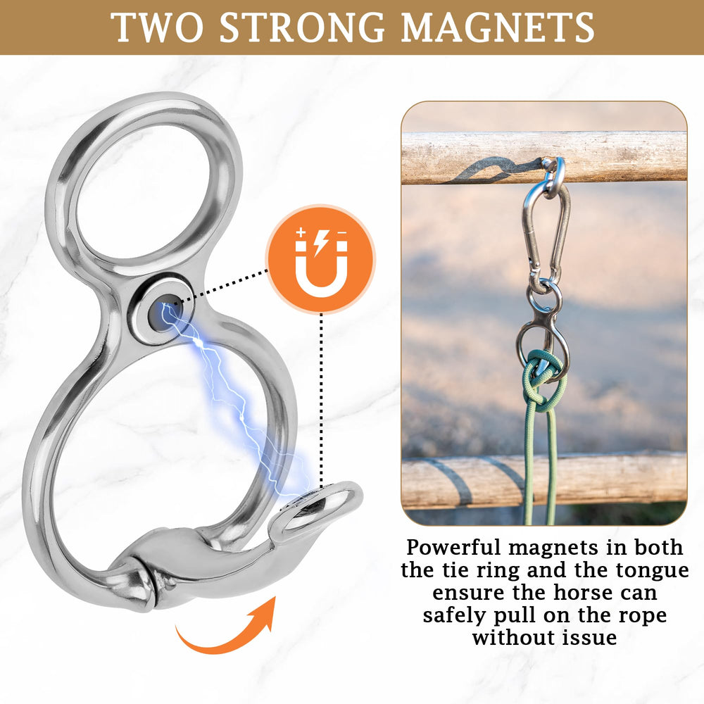 MajesticMane: acero inoxidable 304, resistencia y durabilidad.