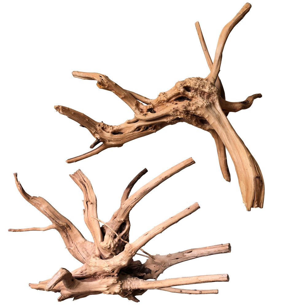 Majoywoo ramas de madera araña 11-14 pulgadas para acuario, añade belleza natural
