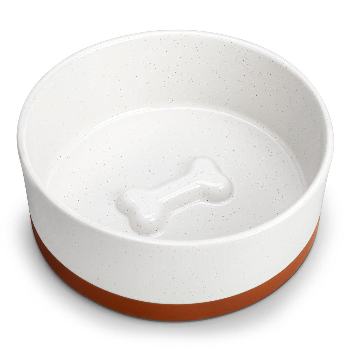 Tazón MALACASA grande con seis tazas, ideal para comida abundante de perros grandes.