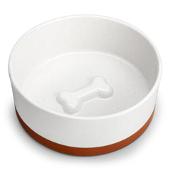 Tazón MALACASA grande con seis tazas, ideal para comida abundante de perros grandes.