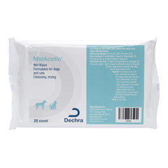 MalAcetic toallitas húmedas para perros y gatos alivian irritaciones y limpian la piel