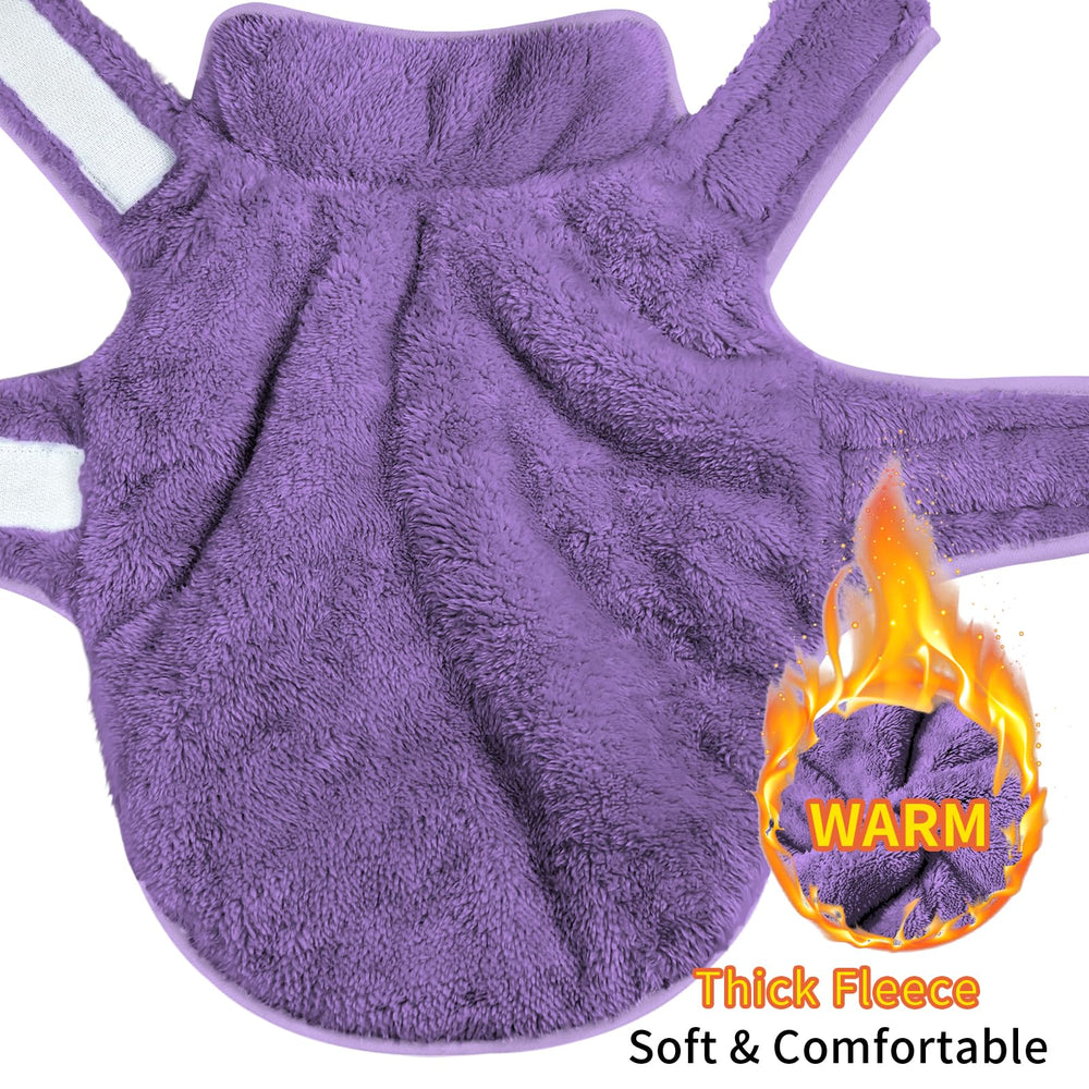 Chaqueta Malier para perro, dorso, protección contra viento en caminatas.
