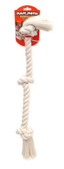 Hilo de algodón blanco resistente de Flossy, para masticar y jugar.