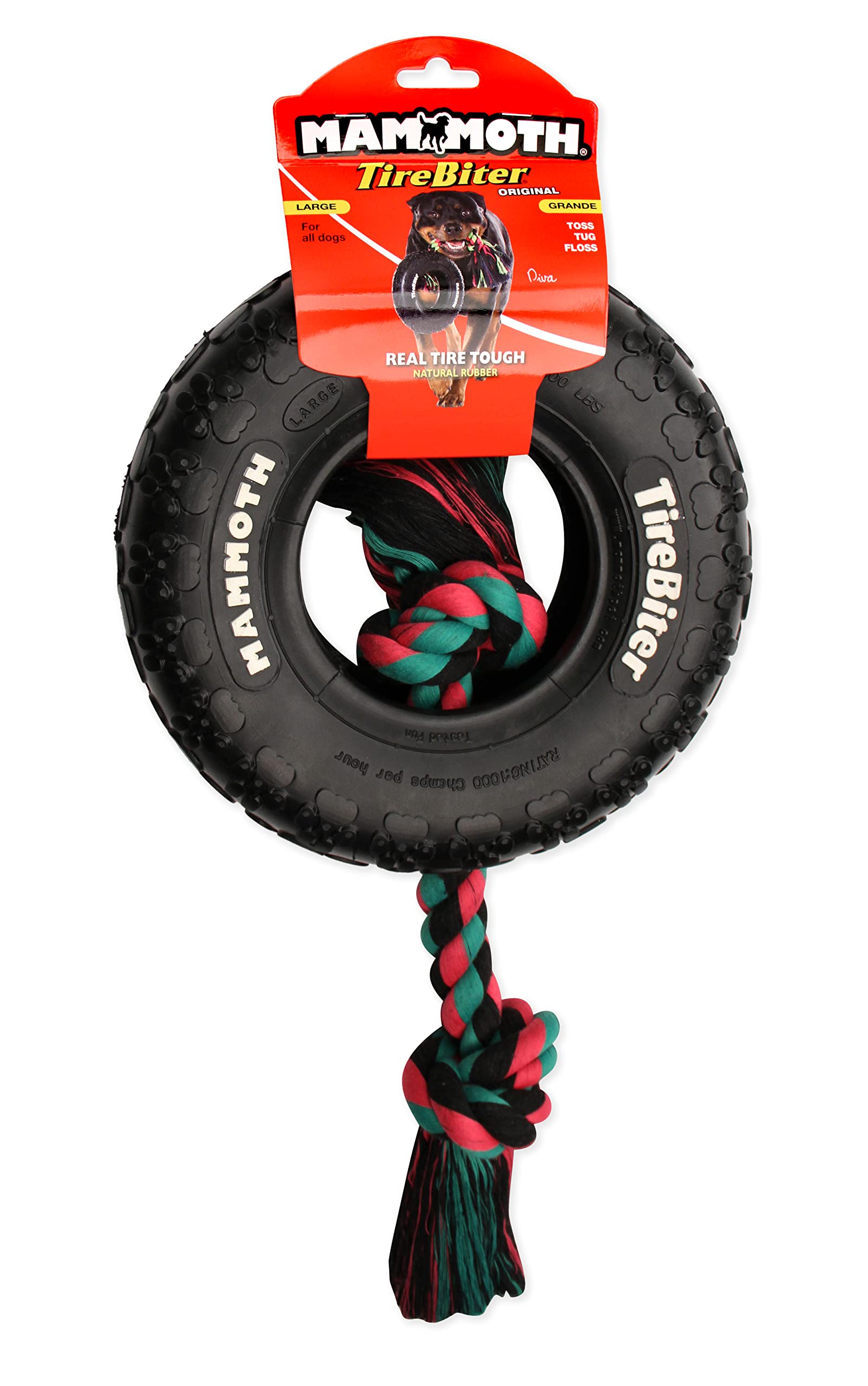 Mammoth TireBiter Originals: diseño de neumático para masticar y limpieza de dientes