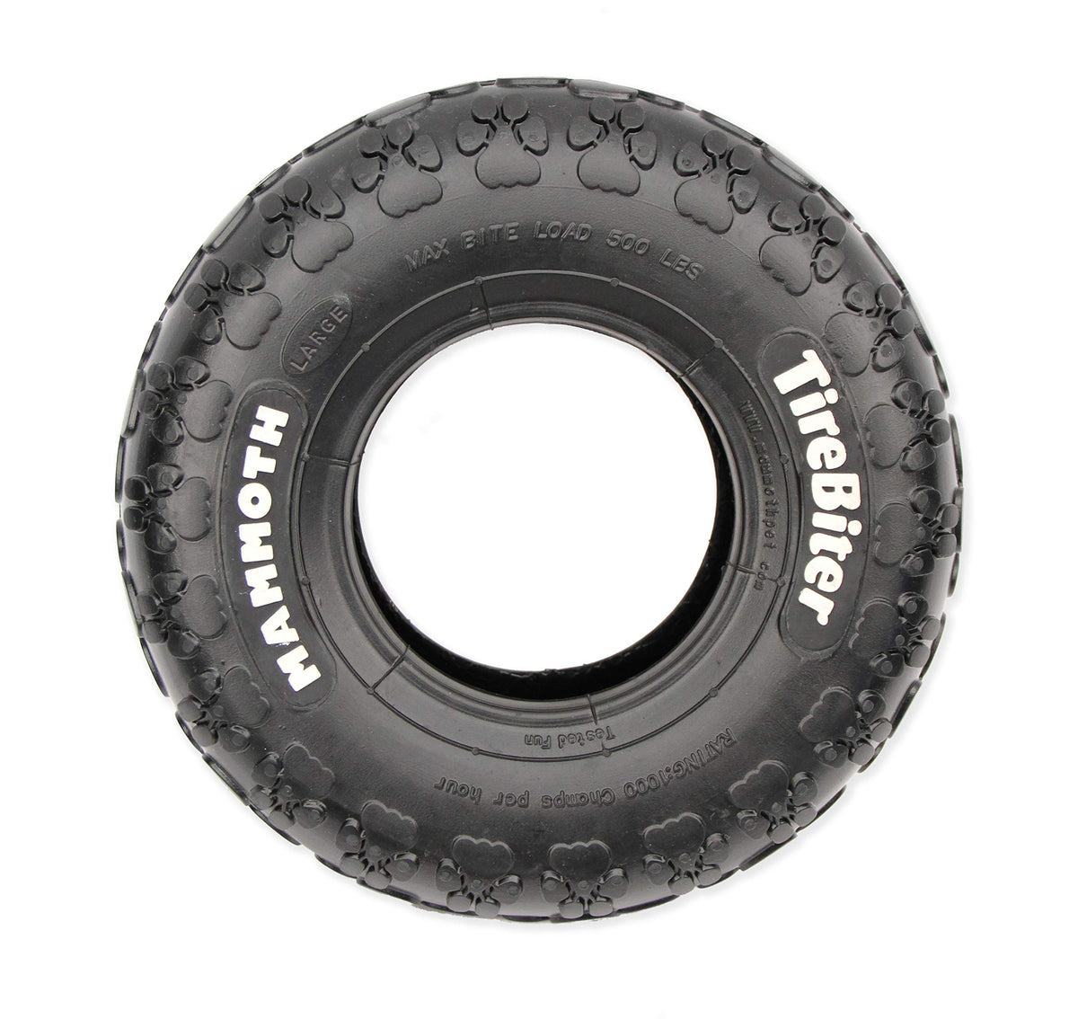 Mammoth TireBiter Originals, juego interactivo para perros, fomenta ejercicio y diversión prolongada