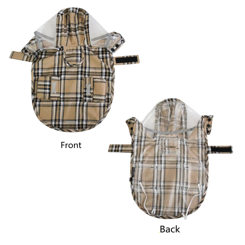 Tejido impermeable duradero de la capa de perro Mamore