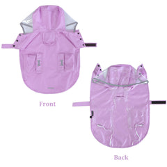 MAMORE capucha poncho perro, protección en lluvia con capucha ajustable