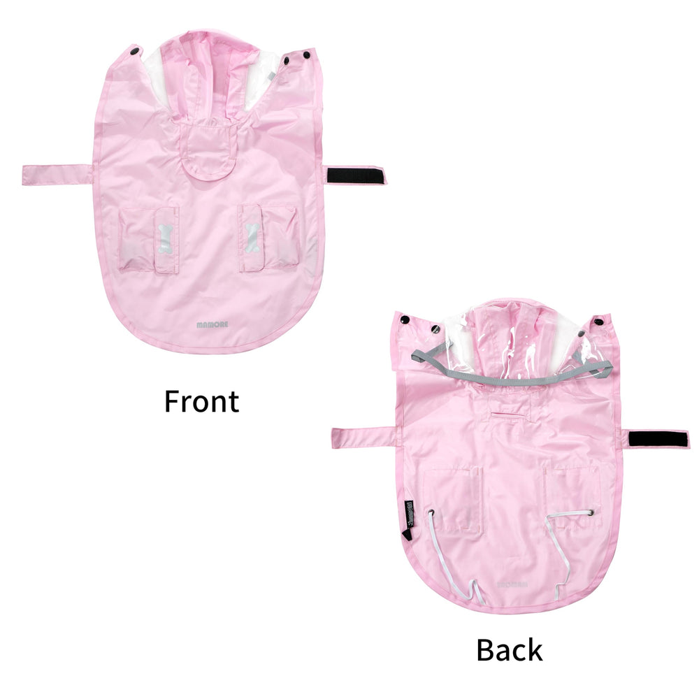 MAMORE impermeable para perro con bandas reflectantes, mayor visibilidad nocturna.