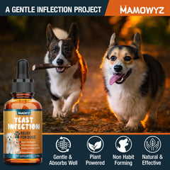 MAMOWYZ cuentagotas facilita dosis para perros de todos los tamaños.