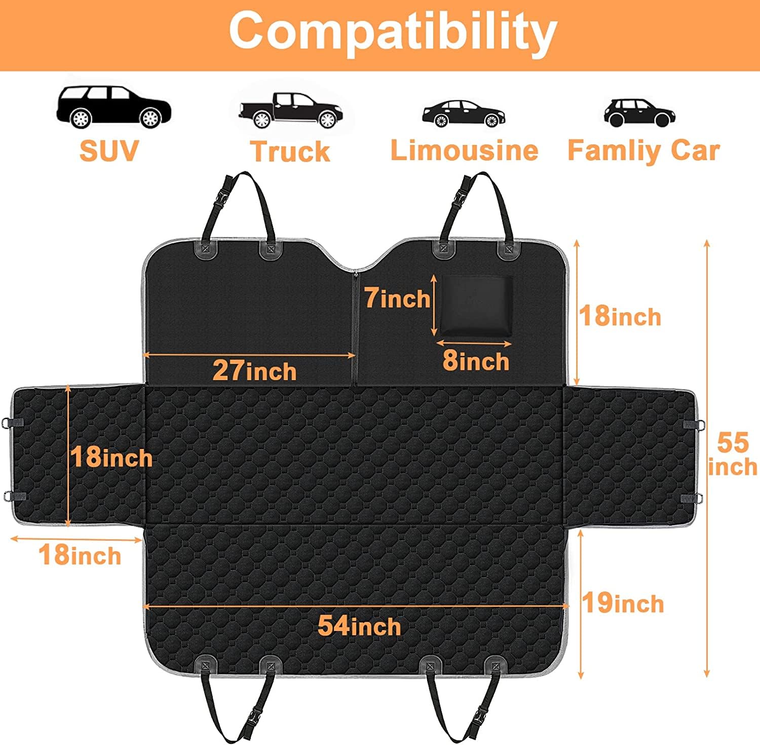 Mancro compatibilidad para sedanes, camionetas y todoterreno.