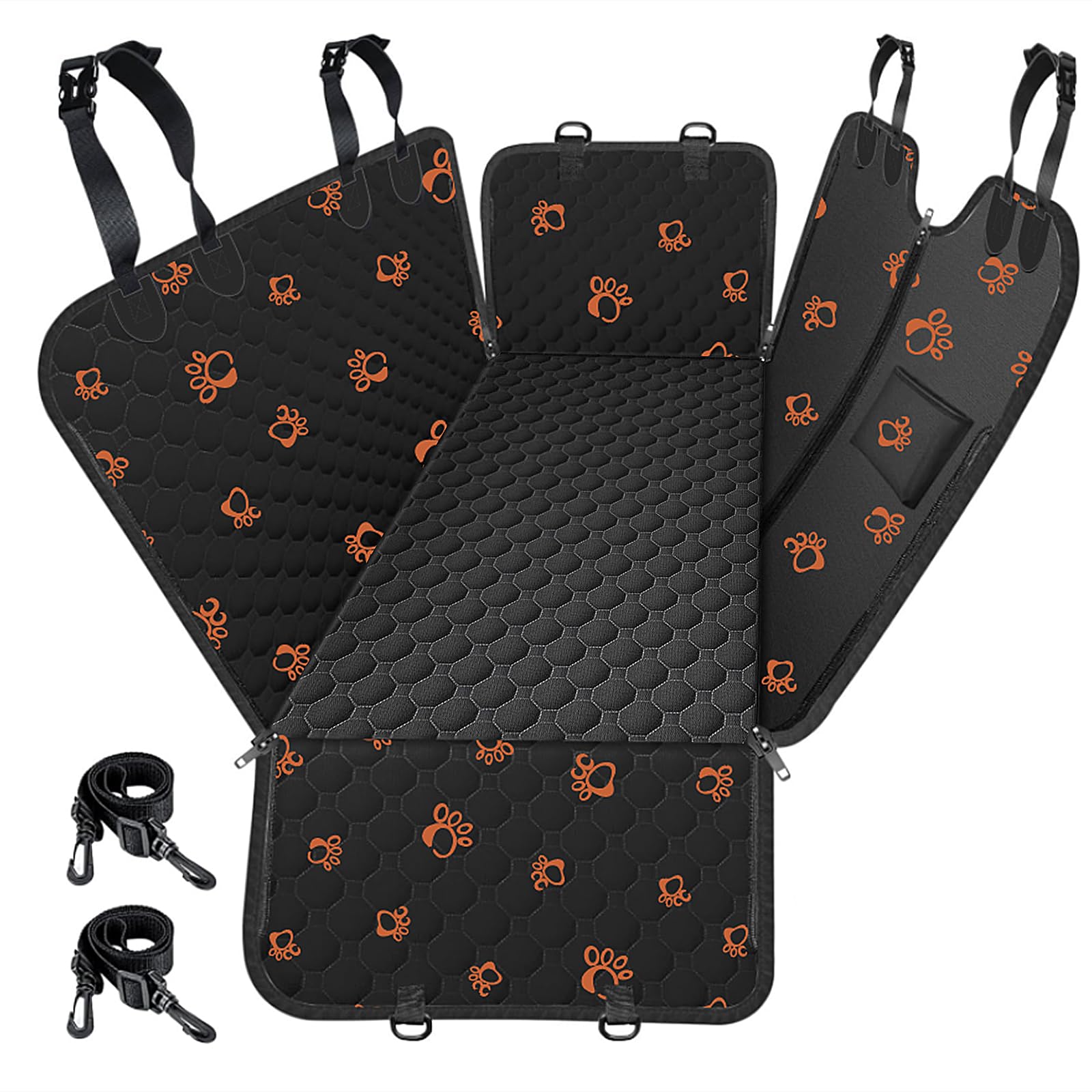 Mancro funda para asiento trasero de perro: impermeable y protege el interior.