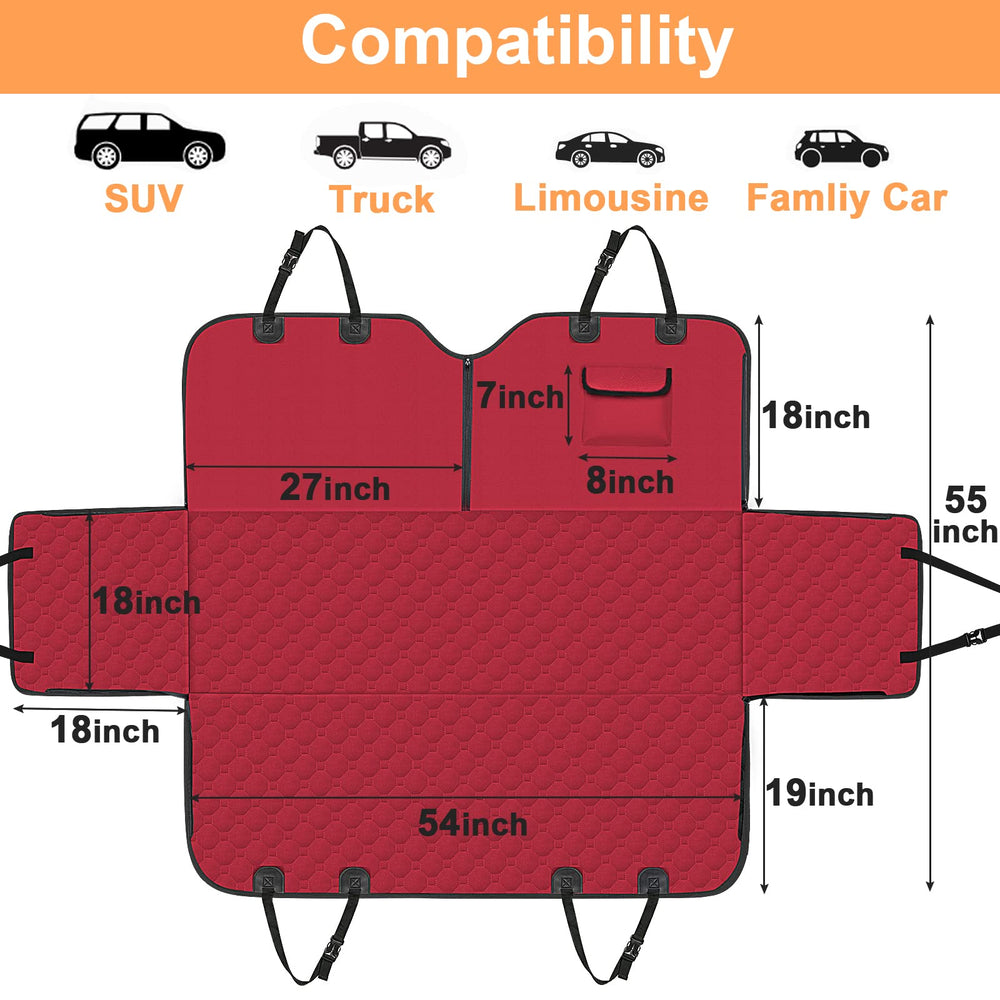 Protección antideslizante Mancro para un asiento estable durante el viaje.