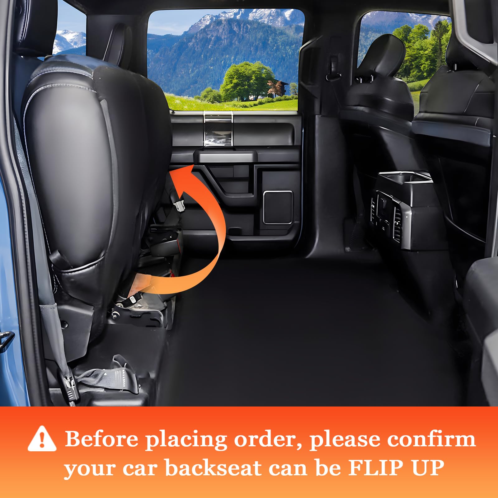 Mancro Hamaca compatible con F-150, Silverado y RAM para camionetas grandes.