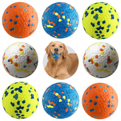 Pelotas Mankoda de tres pulgadas para perros agresivos, mordida fuerte, durabilidad.