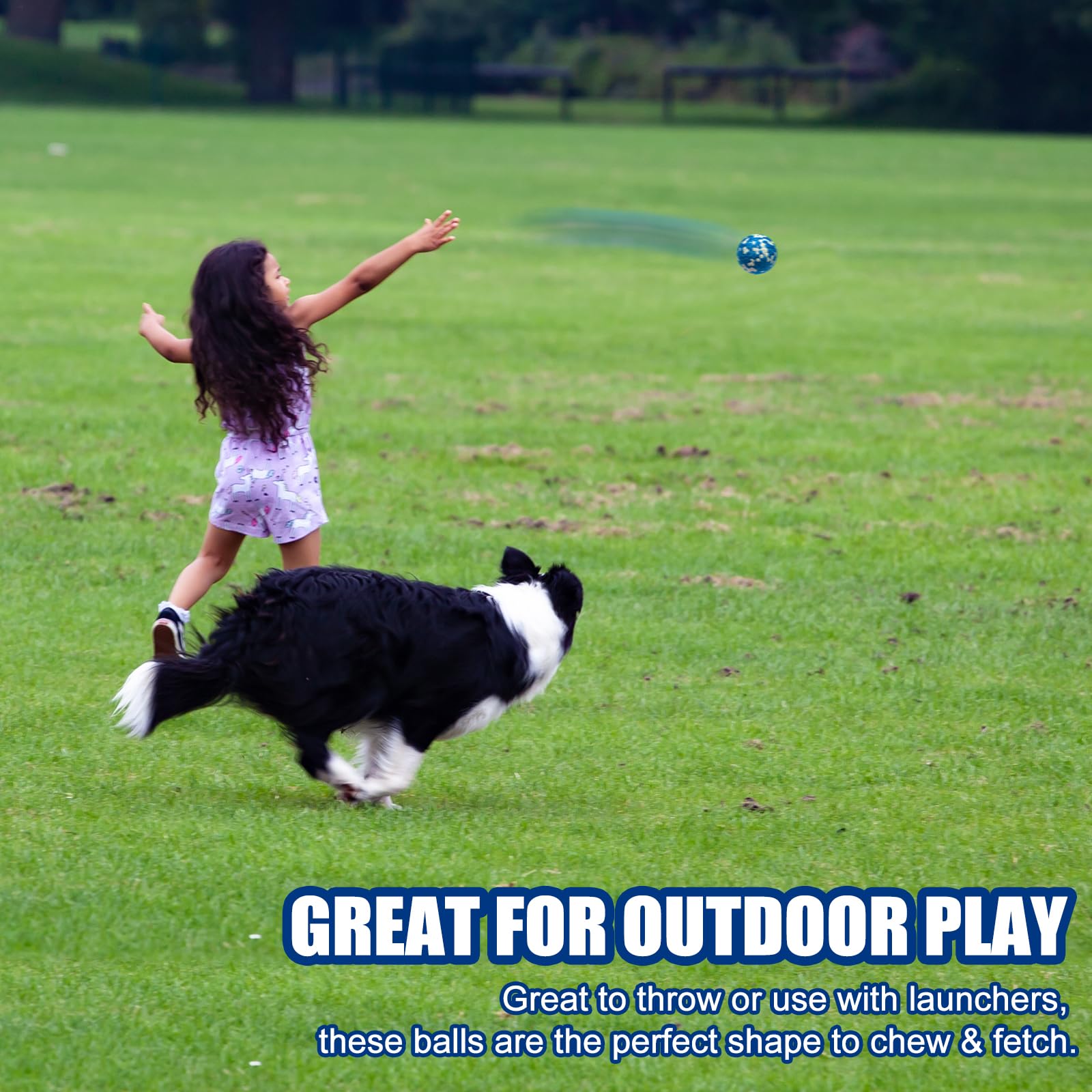 Pelota Mankoda de rebote alto, juguete interactivo para perros