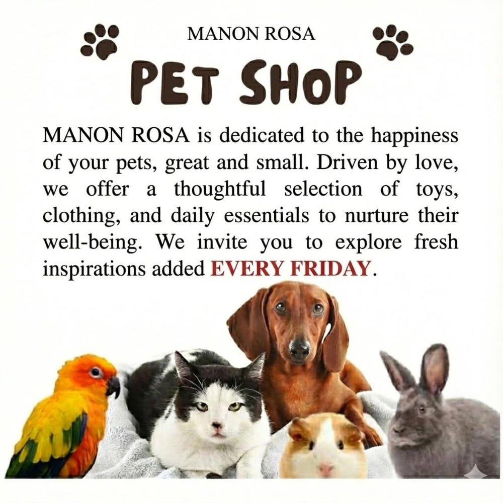 MANON ROSA ropa de verano para perro, cómodo y elegante para eventos.