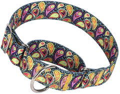 MAOWUWUJOZ collar martingale 1,5 pulgadas para paseos seguros en perros grandes.