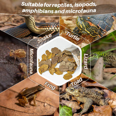 MAQIHAN alimento para microfauna y isopodos en el terrario