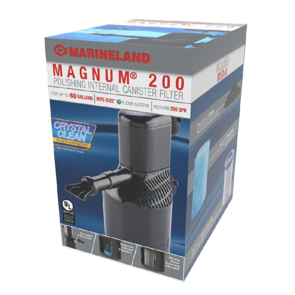 Marineland Magnum 200 capsula micron para pulir particulas finas.