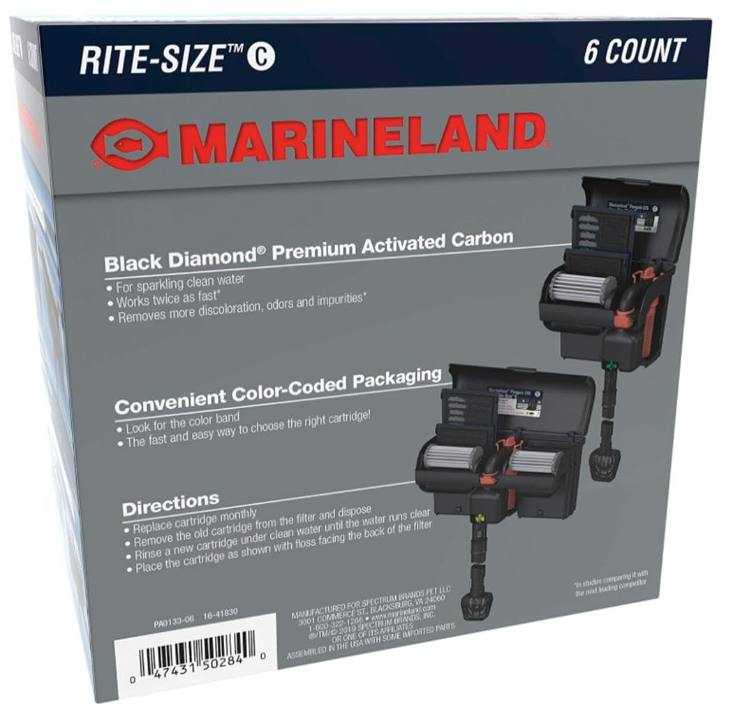 MarineLand Penguin Pro 24 cartuchos para filtración estable y compatible.