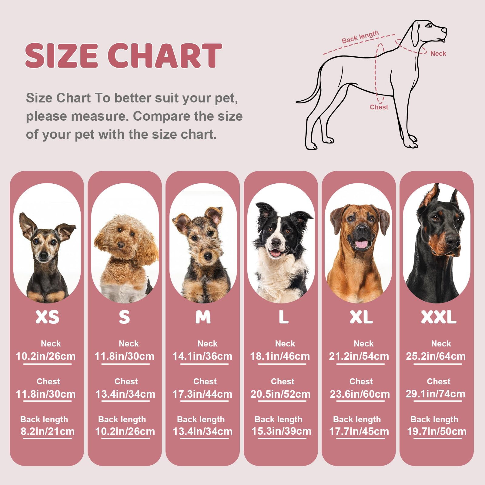 Marnonsis suéter para perro, tallas-varias, adecuado para razas pequeñas y grandes.