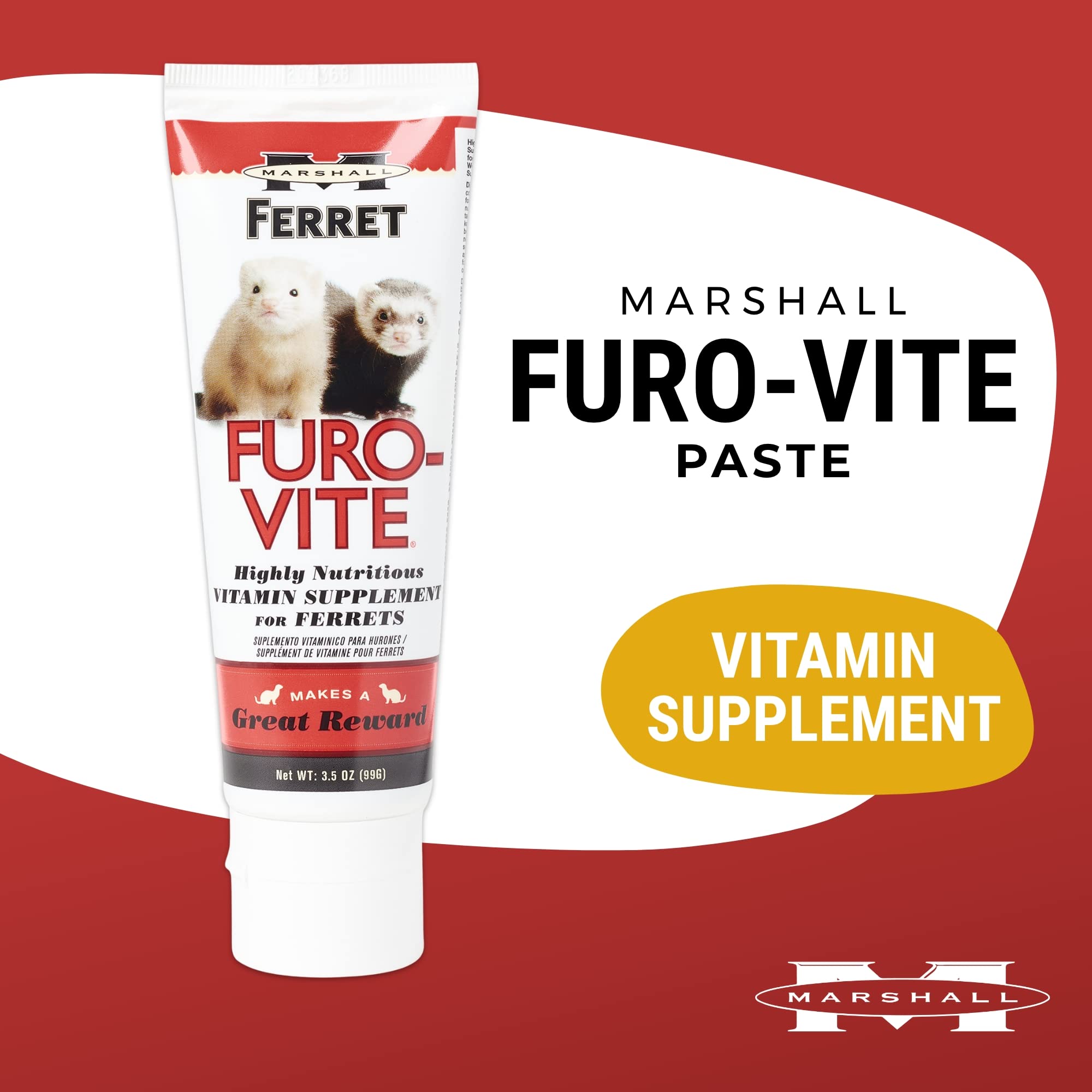 Furo-Vite de Marshall: textura cremosa y sabor agradable para hurones