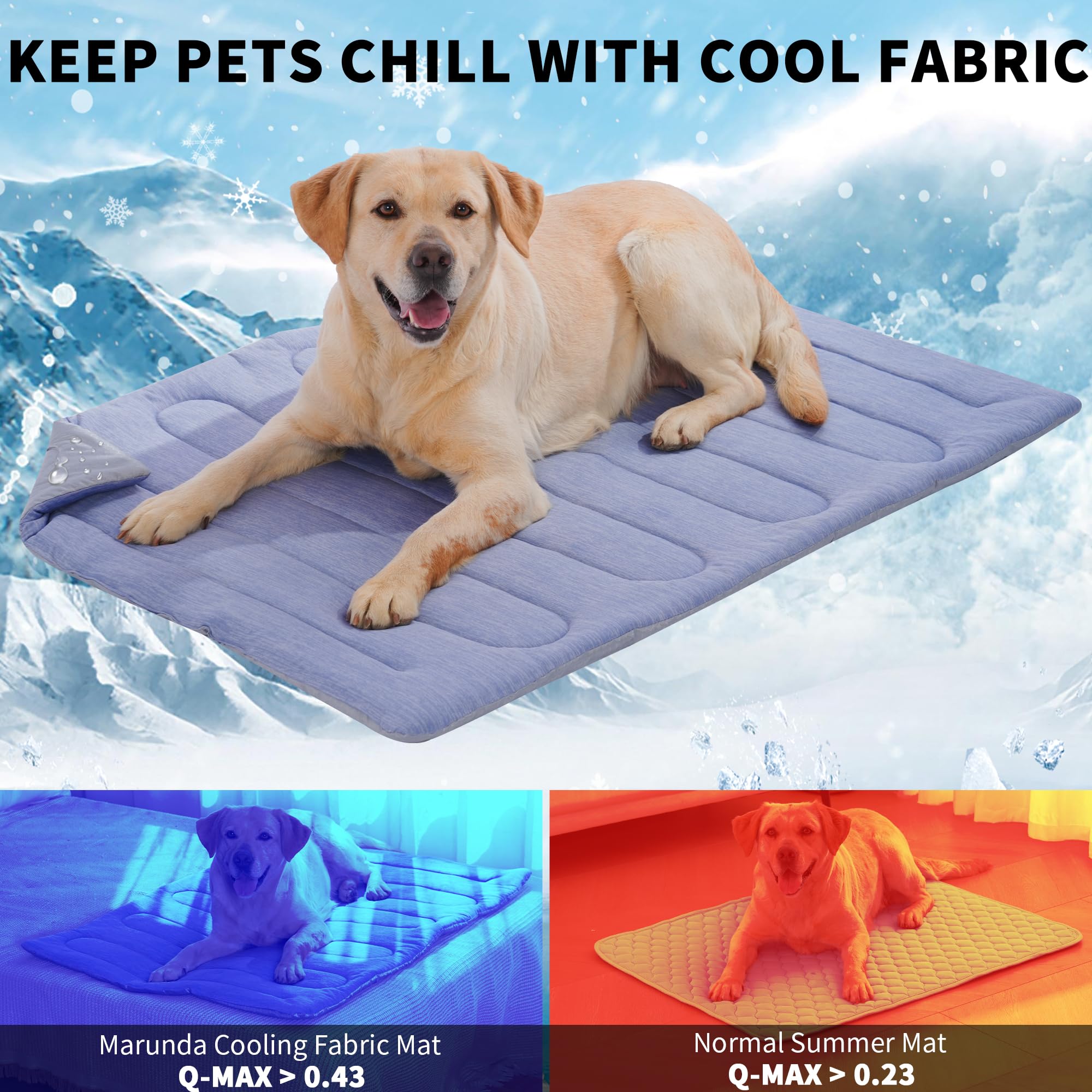 Fondo impermeable MARUNDA para uso todo el año.