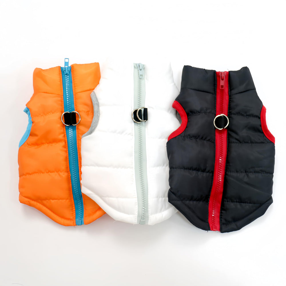 MaruPet chaleco aislante de dos capas para perro pequeño, confort en invierno.