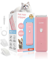 Marvljojo cortapelos inalámbrico para perros con diseño IPX7 para uso en casa