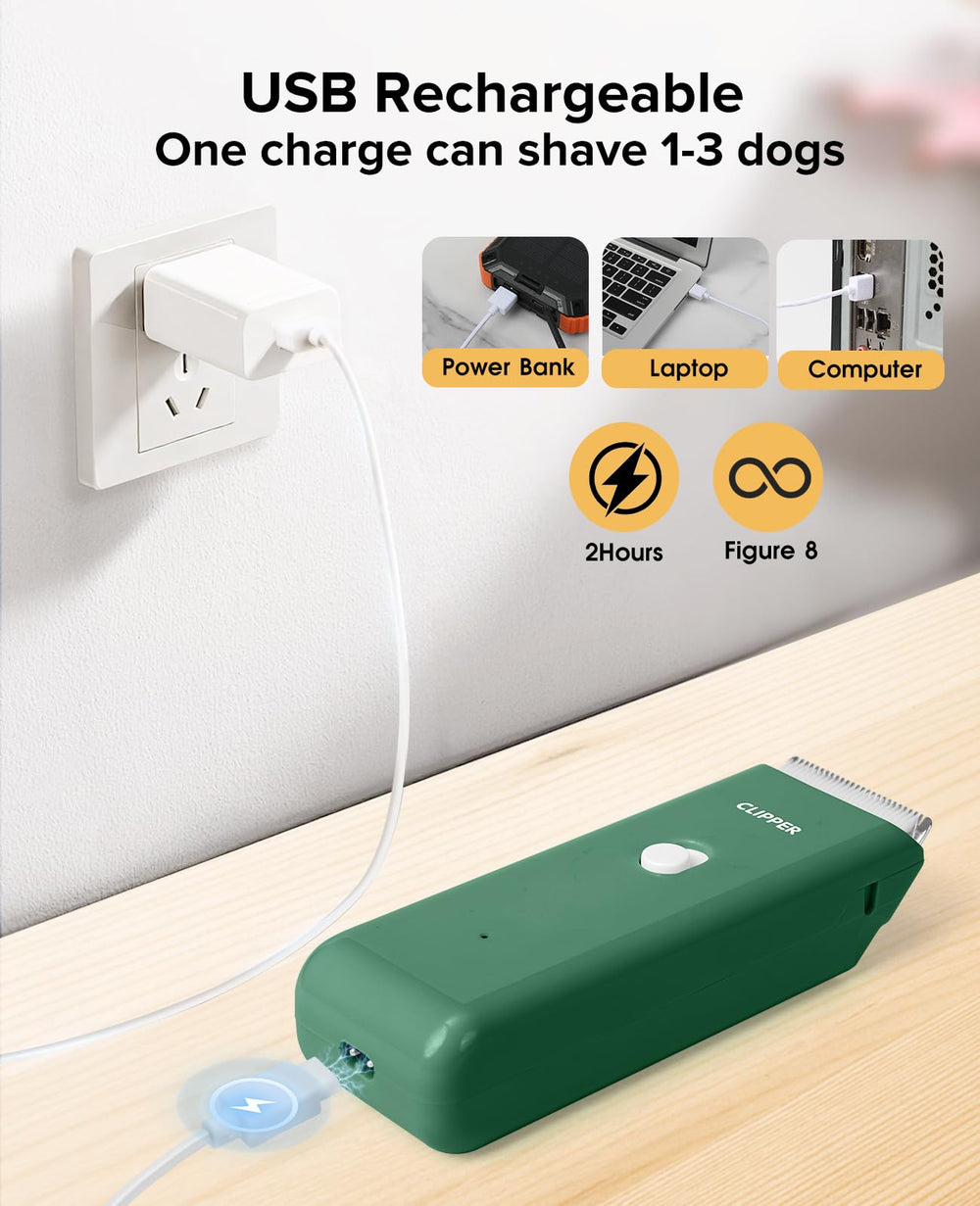 Marvljojo Upgrade Clipper operación de bajo ruido para mascotas sensibles