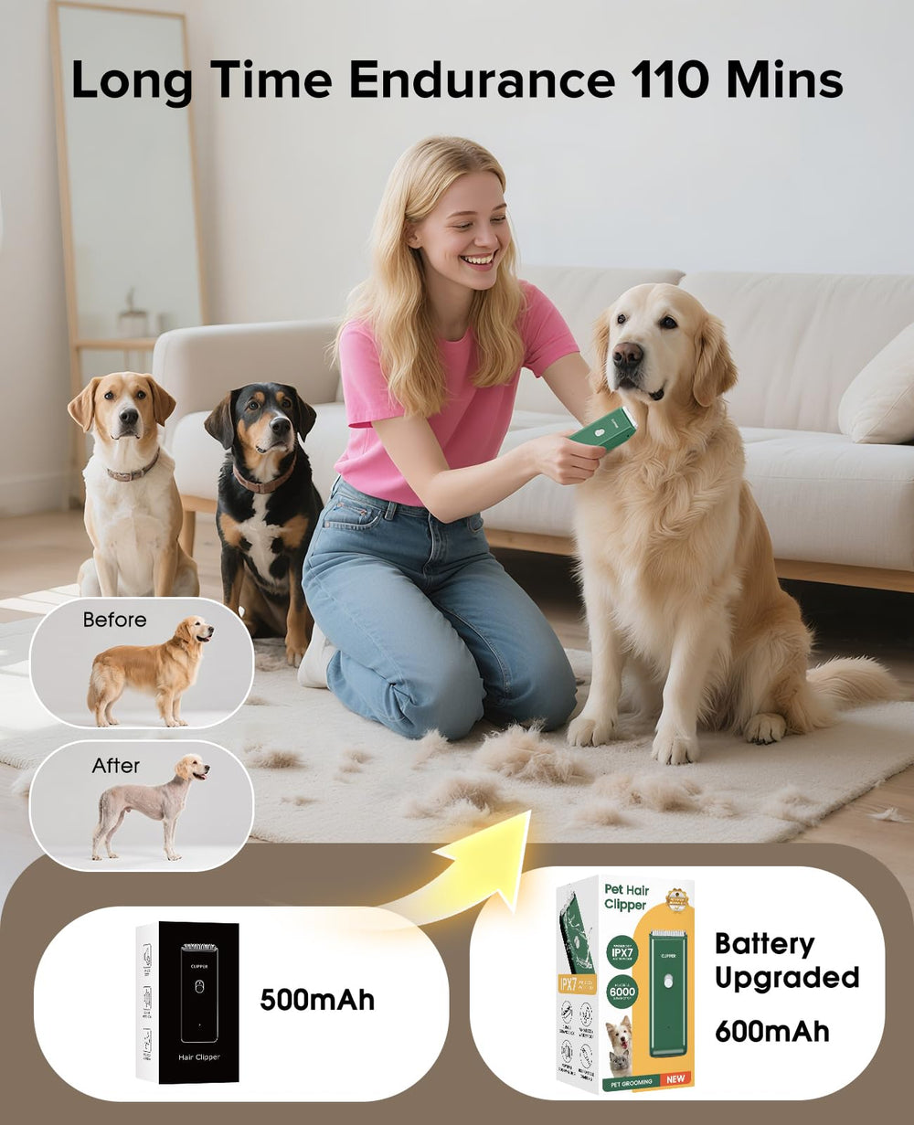 Marvljojo Upgrade Clipper diseño IPX7 para limpieza completa
