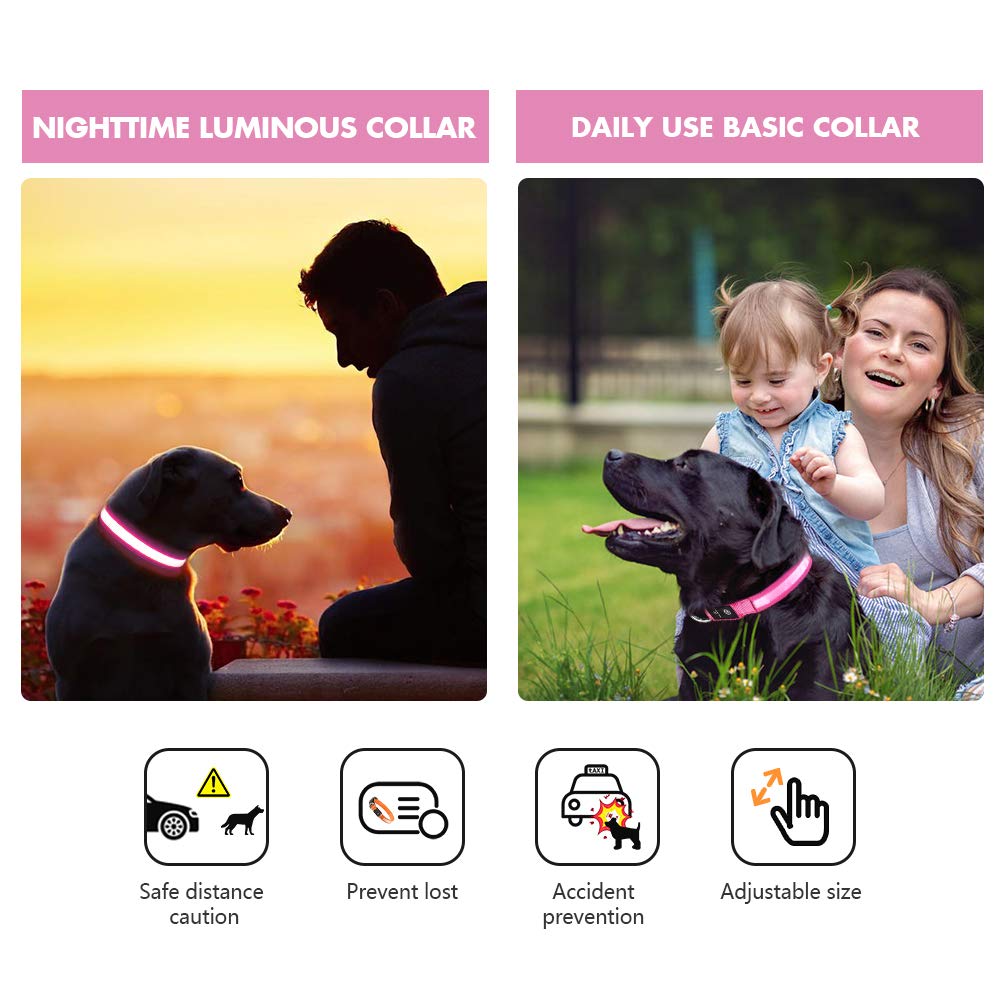 MASBRILL collar impermeable LED rendimiento fiable bajo lluvia