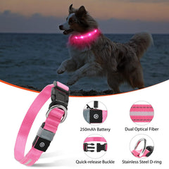 MASBRILL collar LED a prueba de agua para aventuras nocturnas.