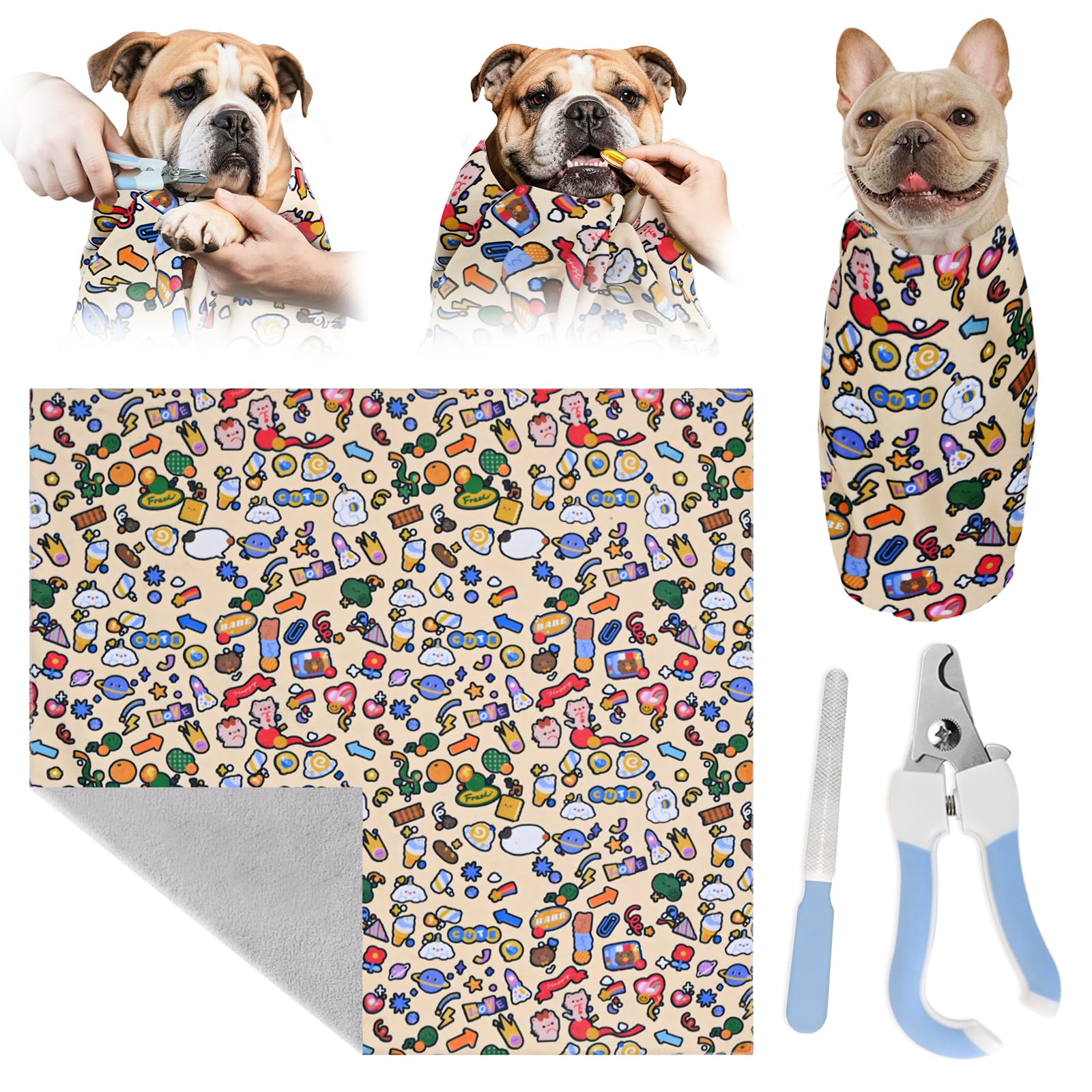 Envoltura MASHDE para gato con sujeción estable para uñas