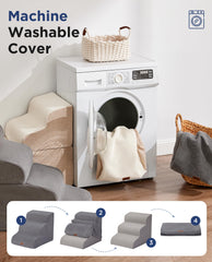 MASSFU funda lavable y removible para escaleras de perro