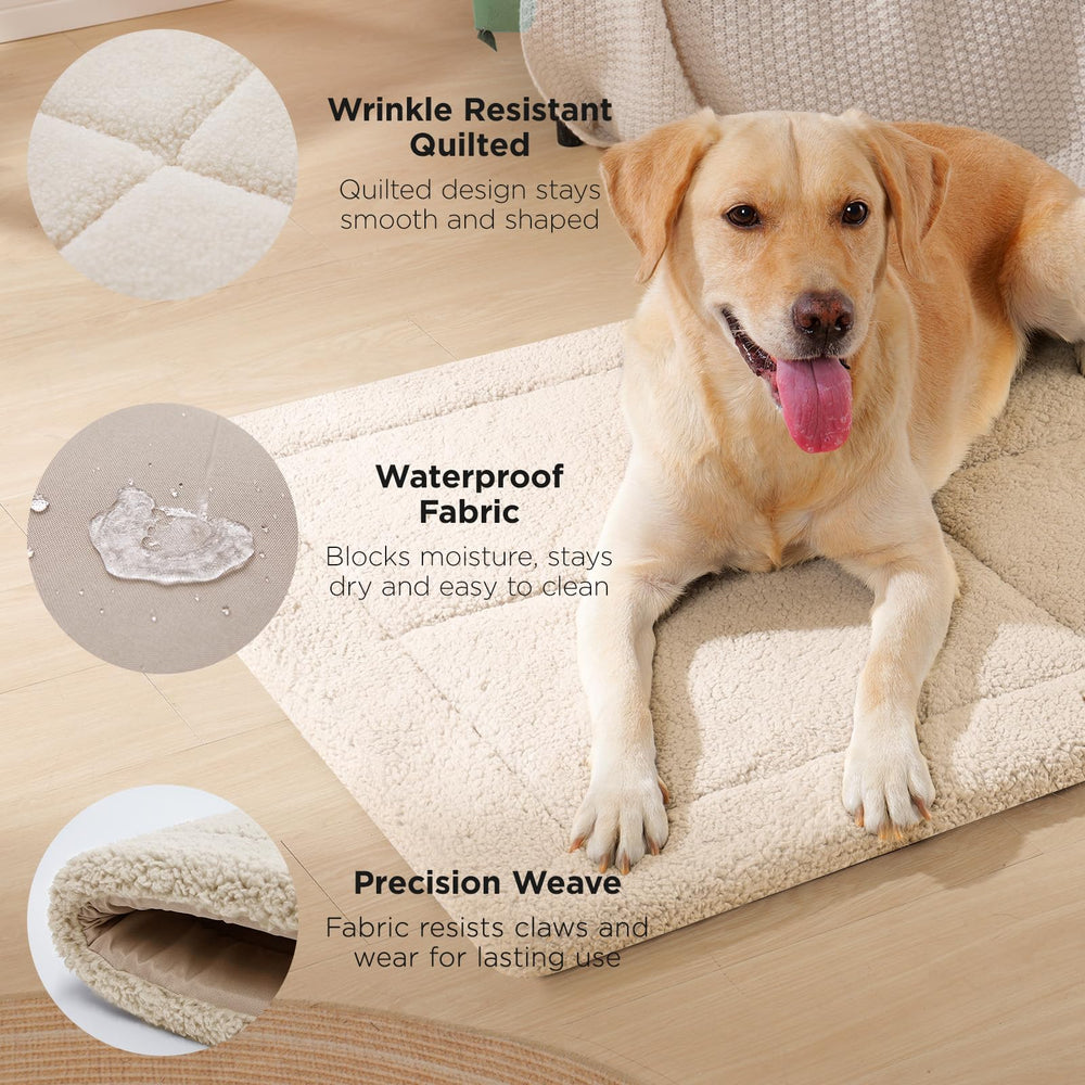 MASSFU tapete para perros tamaño mediano 35x23, ajuste en jaulas