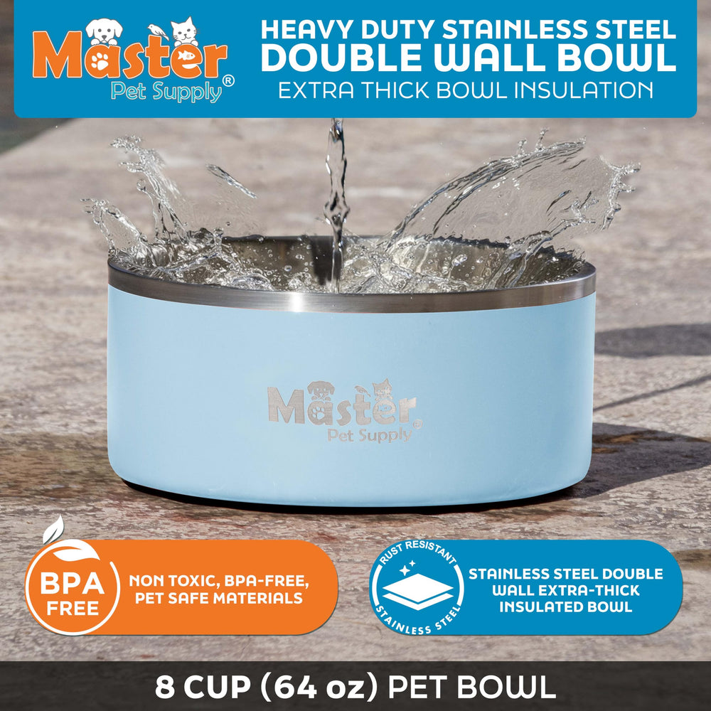 Base antideslizante para cuenco Master Pet Supply evita derrames