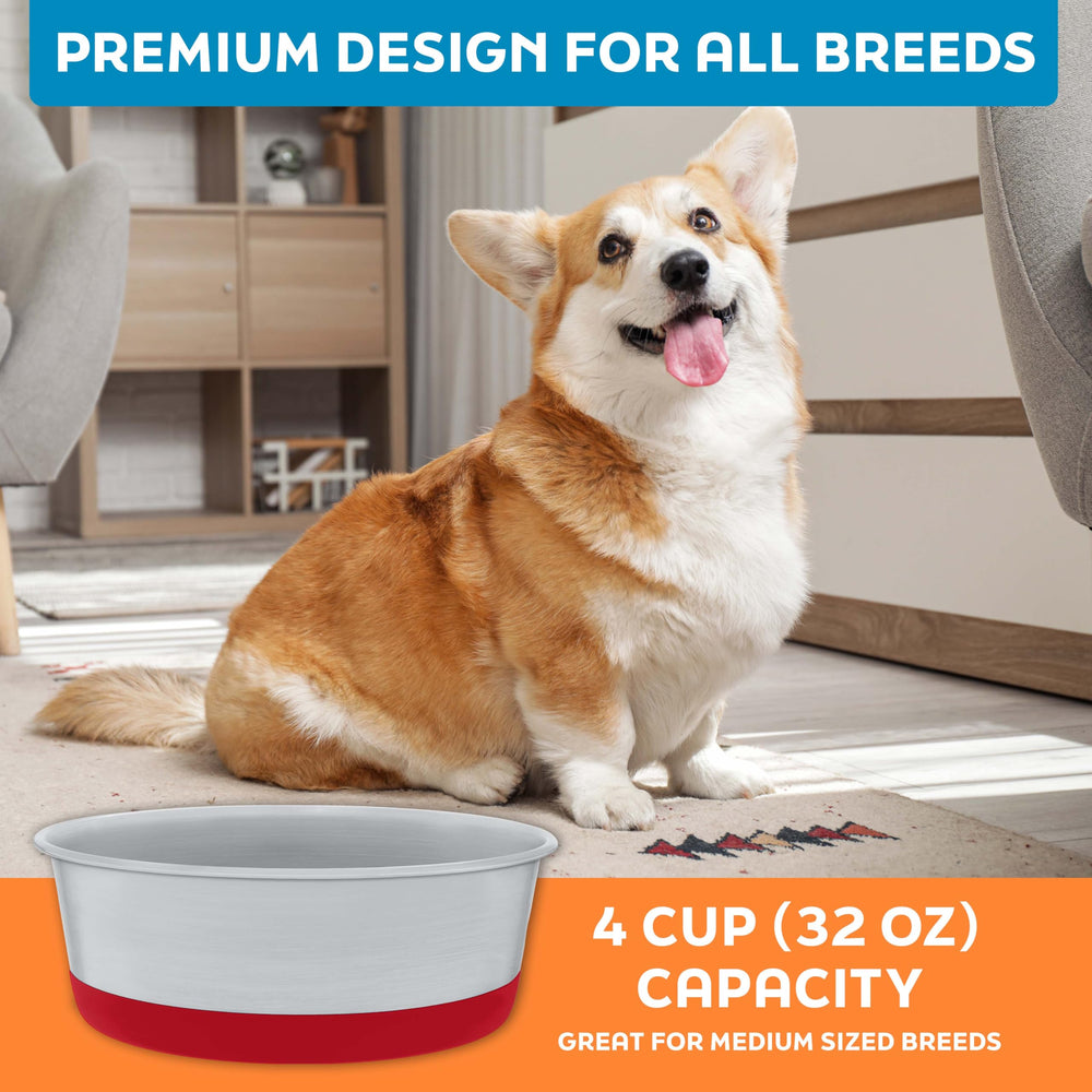Base de silicona del comedero Master Pet Supply para protección del piso