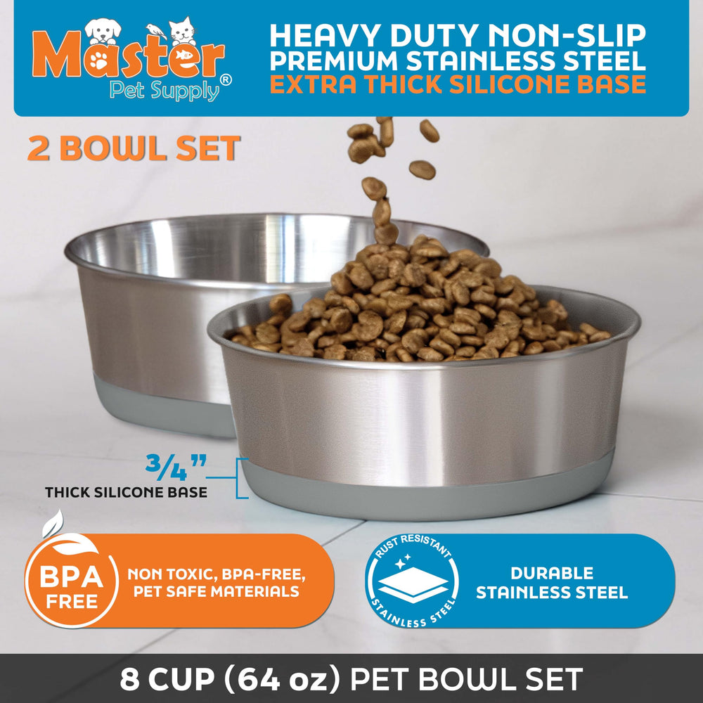 Base de silicona antideslizante de Master Pet Supply evita deslizamientos