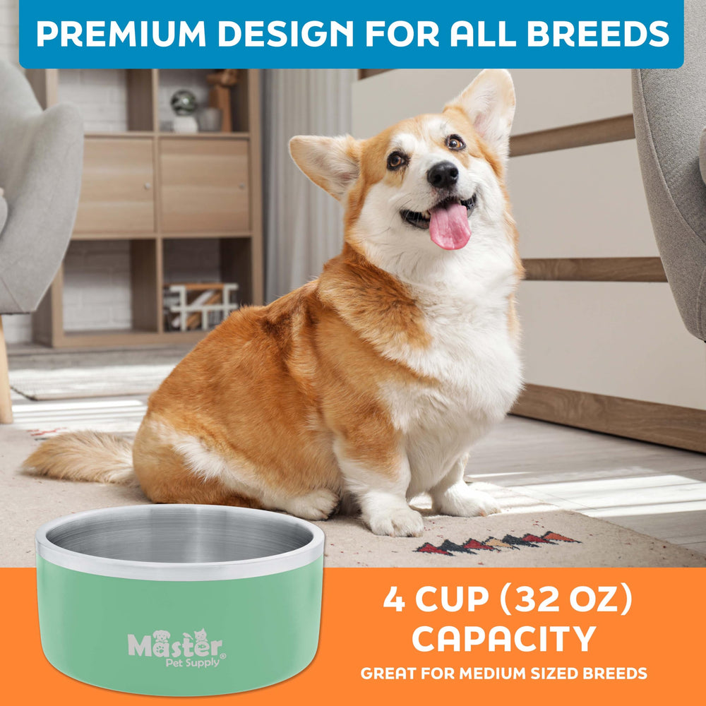 Metal anticorrosivo de Master Pet Supply resiste uso prolongado en casa o al aire libre.