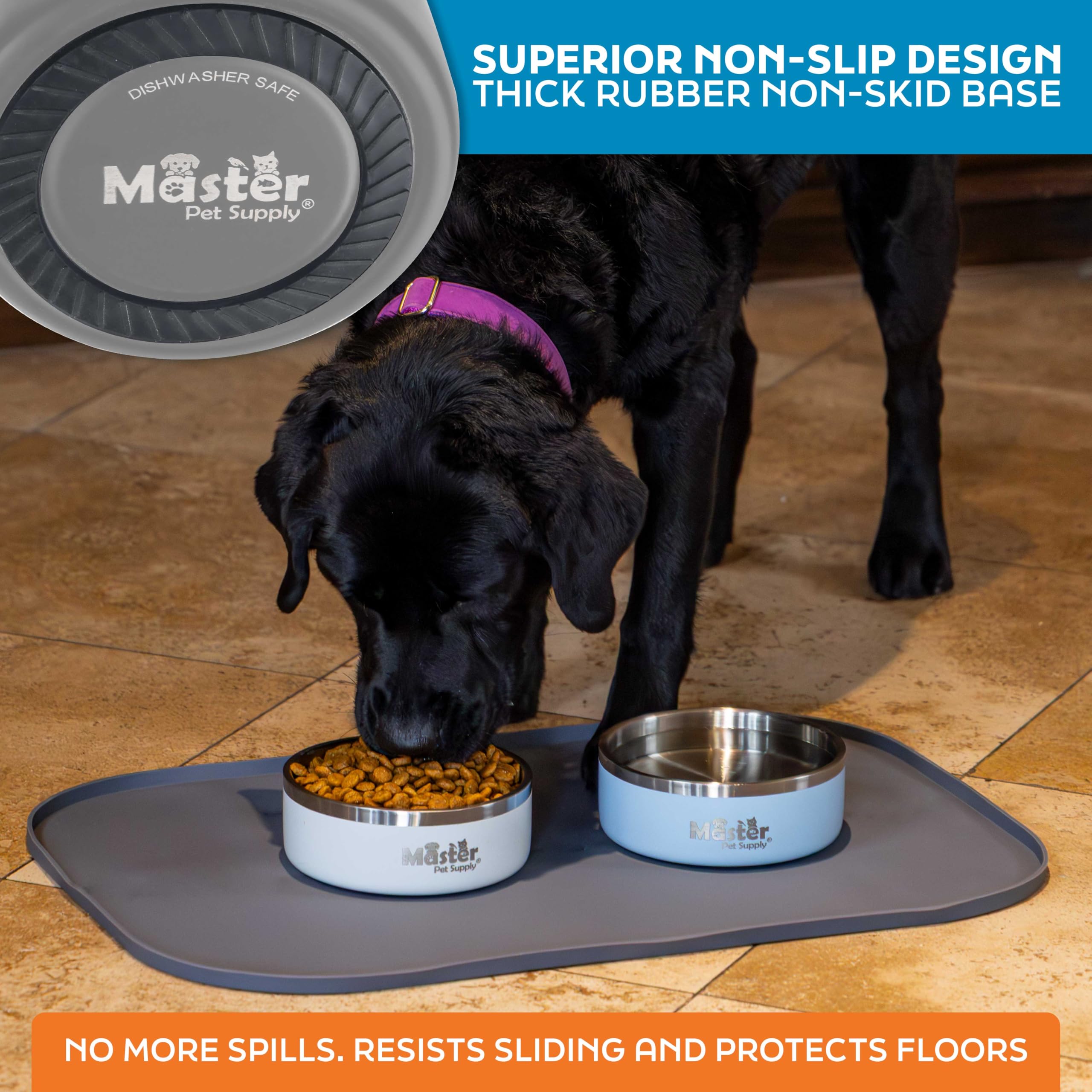 Master Pet Supply bol resistente a la corrosión para uso diario en casa