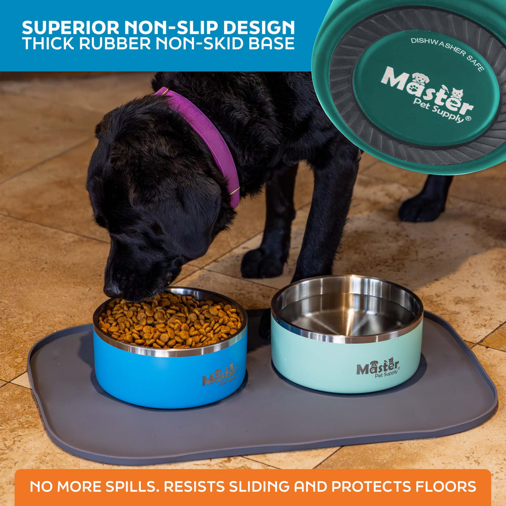 Master Pet Supply tazón apto para interior y exterior, uso versátil.