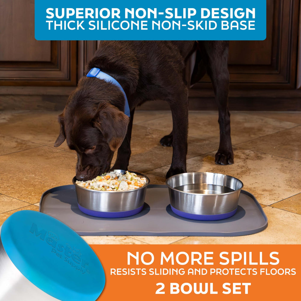 Master Pet Supply cuencos aptos para interiores y exteriores.