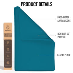 MateeyLife, borde alzado para alimentación, mantiene el alimento dentro del área de uso.