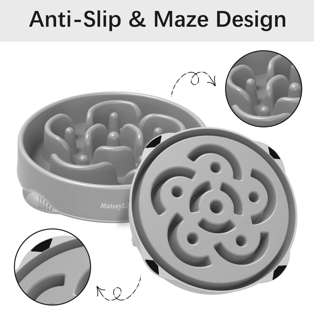Capacidad de 4 tazas de MateeyLife, ideal para razas grandes y porciones moderadas.