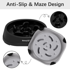 Capacidad de una taza para porciones moderadas en cuencos MateeyLife