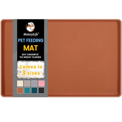 MateeyLife mat silicona para alimentos, protege pisos mientras alimentas a tus mascotas.